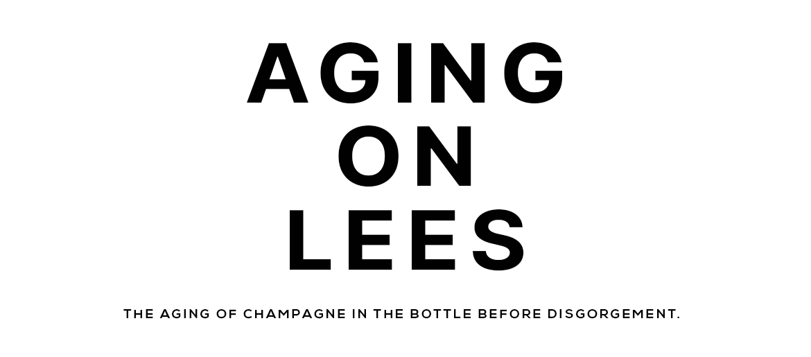 Aging on lees champagne