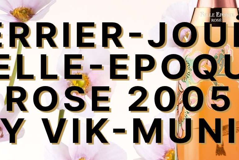 Perrier-Jouët Belle Epoque Rosé 2005 by Vik Muniz