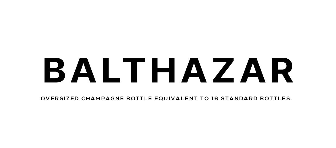 Balthazar Champagne bottle