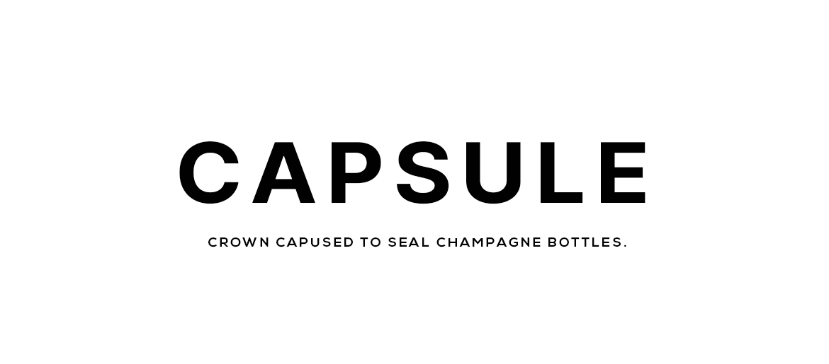 capsule champagne bottle crown cap