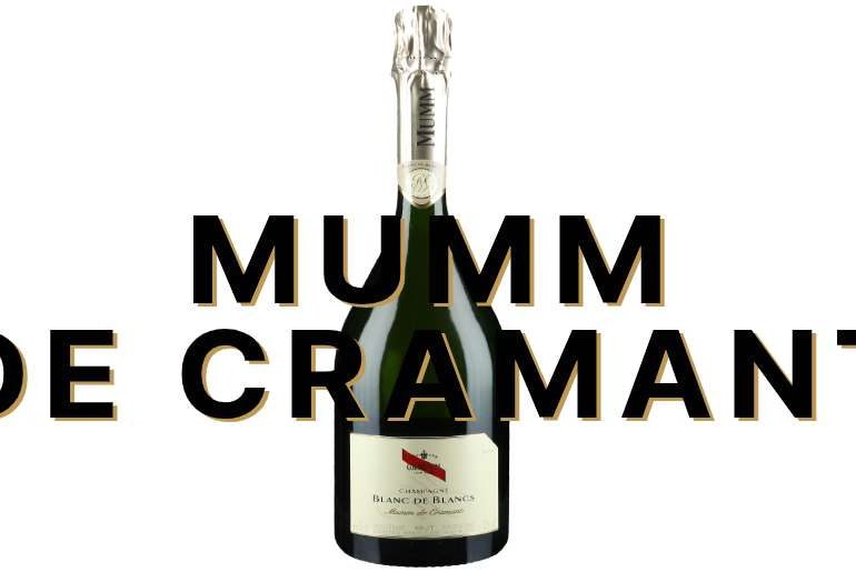 Mumm de Cramant champagne